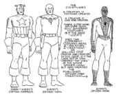 Jack Kirby Spider-Man designs by way of Steve Ditko's memory.